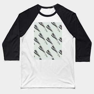 Gray abstract oblique elements Baseball T-Shirt